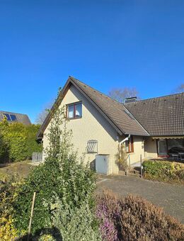 Winkelbungalow, KEINE ERBPACHT! DG-Ausbau vorbereitet, Sackgassenendlage, am Rande des Naturschutzgebietes Fischbeker Heide - Hamburg
