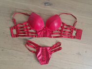 Dessous Set "Lack & Leder", knallrot - Herdecke
