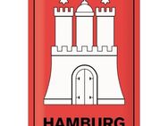 Schönes Blechschild Hamburg Wappen Hamburg Hansestadt - Nostalgic-Art 2306 - Hamburg