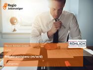 Projektassistenz (m/w/d) - Langenau