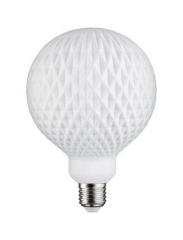 Paulmann LED-Leuchtmittel White Lampion V1 G125 400lm 4,3W 3000K 230V, Warmweiß