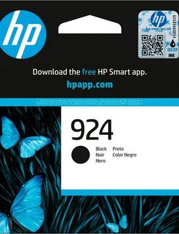HP 924 Schwarz Original Ink Cartridge Tintenpatrone