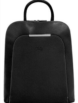 Cluty Cityrucksack, echt Leder, Made in Italy