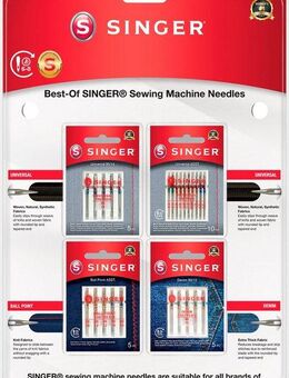 Singer Nähmaschine Best-Of SINGER® Nähmaschinen Nadeln
