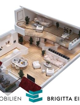 Ohne Käuferprovision: Charmante Maisonette mit Galerie, Balkon, TG-Stellplatz & Top-Energieeffizienz - Oyten