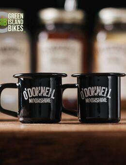 O'DONNELL MOONSHINE Emaille Tasse klein - Volkmarsen