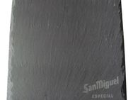 San Miguel Especial - Schieferplatte für Speisen - 20 x 20 x 1 cm - Doberschütz