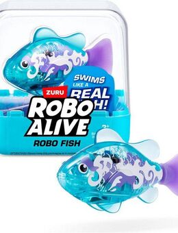 ZURU Robotertier Robo Alive, Roboter-Fisch Serie 3, mit Funktion, Lieferung erfolgt farblich sortiert