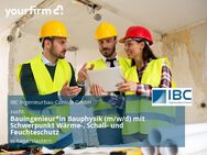 Bauingenieur*in Bauphysik (m/w/d) mit Schwerpunkt Wärme-, Schall- und Feuchteschutz - Kaiserslautern