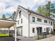 Neuwertige, trendbewusste Haushälfte mit 5,5 Zimmern, Südwestgarten und nachhaltigem Energiekonzept - Vaterstetten