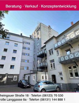 Gebäudeensemble mit Aufzug bestehend aus 3 Teilen 33 Einheiten in Mainzer Neustadt - Mainz