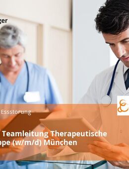 Erfahrene Teamleitung Therapeutische Wohngruppe (w/m/d) München - München