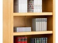 Home affaire Bücherregal Soeren, aus massiver Kiefer, Höhe 220 cm, mit 2 Holztüren, viel Stauraum