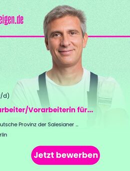 Vorarbeiter/Vorarbeiterin (m/w/d) für das Berufsfeld Maler / Lackierer - Berlin