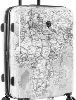 Heys Hartschalen-Trolley Journey 3G schwarz/weiß, 66 cm, 4 Rollen, Heys x Joachim Llambi Reisegepäck TSA Schloss Volumenerweiterung