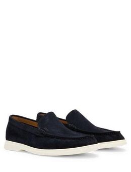 BOSS Sienne_Loaf Loafer Slipper, Schlupfschuh, Casual-Loafer mit heller Laufsohle
