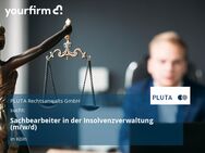 Sachbearbeiter in der Insolvenzverwaltung (m/w/d) - Köln