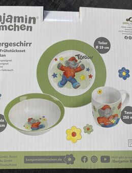 Geschirrset von Benjamin Blümchen - Goldbach (Bayern)