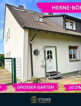 Herne-Börnig -! Familienidyll mit Gartenparadies - Einfamilienhaus für 2 Generationen - Herne