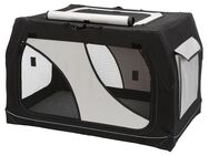 Trixie Hundebox faltbar Friends on Tour Mobile Kennel Vario - B 76 x T 51 x H 48 cm (Größe S-M)