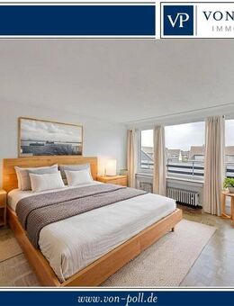 Charmante Dachgeschosswohnung mit Balkon und Garage - Bottrop