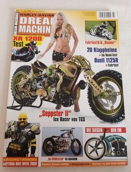 Harley - Davidson Dream Machines 3/08 2008 Zeitschrift Magazin - Essen