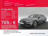 Audi A7, Sportback 50 TFSI e qu 2x S line Kameras Massage, Jahr 2020 - München