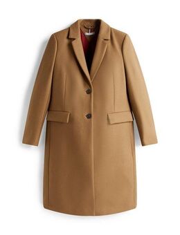 Tommy Hilfiger Langmantel CLASSIC SB WOOL REG COAT mit Wolle und Kaschmiranteil