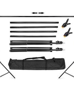 Studio-Rückwand (Traverse + Hintergrund in weiß + 8 Klammern) - Bielefeld Heepen