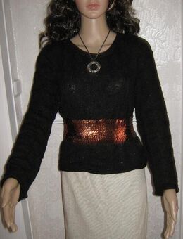 NEUw * Sexy * Corp Top * Grobstrick * Pullover ''BIBA by ESCADA'' Gr. 36, 38- 40/ S- M, 0 * Oversize * schwarz * Gothic * - Riedlingen