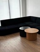 Ecksofa Schwarz zu verkaufen in 49324