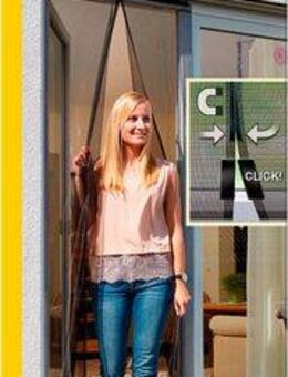 SCHELLENBERG Insektenschutz-Vorhang Magnetvorhang für Balkontür, (Set, 1-St), 90 x 120 cm oder 120 x 240 cm, anthrazit