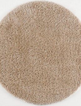Sanat Hochflor-Teppich Porto, rund, Höhe: 45 mm, Wohnzimmer, Langflor, Shaggy Teppich