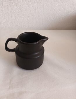 Kleine MELITTA Milchkanne in schwarz Germany ca. 8cm hoch - Essen