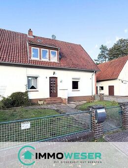 Einfamilienhaus mit Einliegerwohnung und zusätzlichem Bauplatz - Rodewald