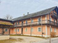 ÖSTERREICH - NÄHE BURGHAUSEN ANWESEN mit MONTEURWOHNUNGEN u. ca. 1 HA WIESE - Burghausen