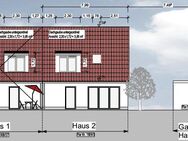 Grundstück mit Baugenehmigung für DHH in der Schafweidsiedlung in Augsburg-Göggingen - Augsburg