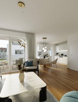 Einziehen und Wohlfühlen - Barrierefreie neue 2-Zimmer-Wohnung mit Komfort und Charme - Schwarzach (Bayern)