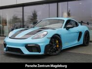 Porsche Cayman, GT4, Jahr 2022 - Magdeburg