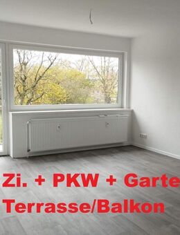 Zentral gelegene, sanierte Wohnung mit Garten, Balkon - Ahrensburg