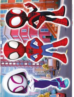 Komar Wandtattoo Spidey and His Amazing Friends Trio - Größe 50 x 70 cm (3 St), Künstler: Komar, selbstklebend, Wandsticker, Kinderzimmer