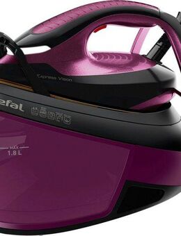 Tefal Dampfbügelstation SV8152 Express Vision, 1800 ml Wassertank, 480 g/Min. extra Dampfstoß, für alle Textilien, LED an der Spitze