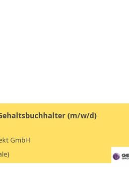 Lohn- und Gehaltsbuchhalter (m/w/d) - Halle (Saale)