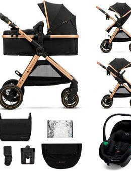 Kinderkraft Kombi-Kinderwagen ESME 3IN1, (Set, 7-tlg), inkl. Babyschale MINK PRO 2 i-Size (40–87 cm)