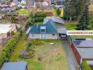 IMMOBERLIN.DE - Wohlfühllage! Gemütliches Haus und/oder Baugrundstück - Falkensee