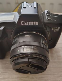 Canon EOS 650 Analog + 50mm f1.8 Objektiv - Berlin Lichtenberg