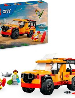 LEGO® Einsatzfahrzeug der Rettungsschwimmer (60453), LEGO City Konstruktionsspielsteine, (214 St), Made in Europe