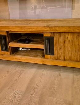 SIT Coral 4421-01 Lowboard mit 2 Türen und 2 Fächern, Fernsehtisch Teak - Dortmund