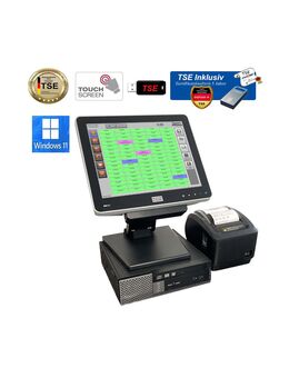 ✅ Touchscreen Kasse Pizzeria Sushi Restaurant Gastro + TSE Stick von Swissbit 2026 - Neuendettelsau