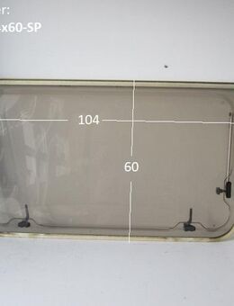 Tabbert Wohnwagenfenster ca 104 x 60 Langlotz DR D907 gebr. (zB Tabbert Comtesse 510 TN 6684) Sonderpreis - Schotten Zentrum